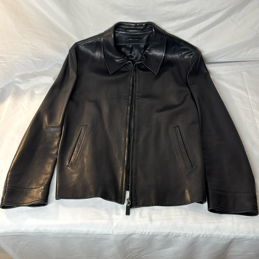 GUCCI Men’s Leather Tom
Ford Jacket Coat